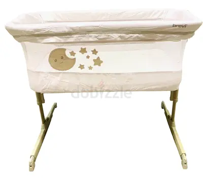 Brevi Nanna Oh Rocking Bedside Crib - White