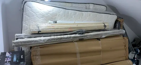 2 Queen Beds with Mattresses  Wardrobe – Excellent Condition