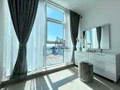 Luxury Furnished 1BR | Full Sea View | Spacious Balcony