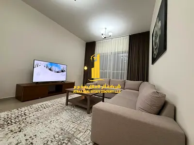شقة غرفتين وصالة بعجمان - الكورنيش - الفزان تاور - مفروشة فرش فندقى راقى جدا للايجار الشهرى