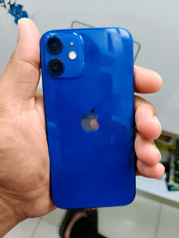 Blue iPhone (Good working condition) - Dual Camera, Compact Size