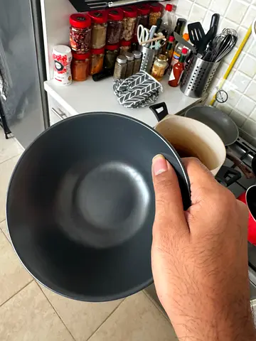 Dinning bowls set x4 (Matte Black) (Read the description)