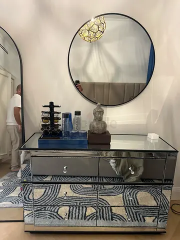 Chest of Drawers and Mirror