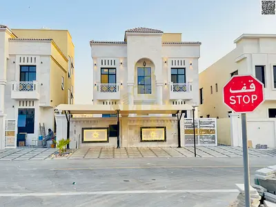 استلم فيلتك جاهزة للسكن بمنطقه العامرة عجمان - طابقين وروف  تقسيمات داخلية واسعة جدا وتشطيبات فندقية بسعر شامل رسوم التسجيل والتميلك  وتكيف مركزي تملك