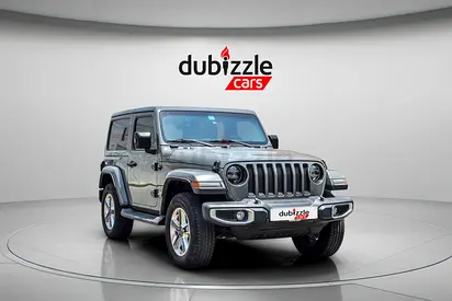 AED 1520/month | 2021 Jeep Wrangler Sahara | GCC Specs | Ref#475912