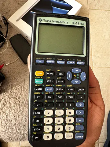TI 83 Plus Scientific Calculator (Read the description)