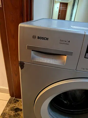 Bosch Serie 4 Front Load Washing Machine - 7kg, Silver