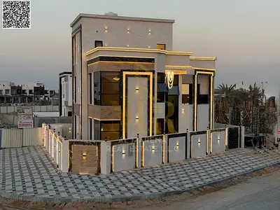 A villa with all registration and ownership fees included, on the main street, ready to move in, in the most prestigious areas of Ajman. Freehold owne