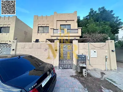 Villa for sale in Al Muwaihat 3 – Ajman | Main Street and Alley | 5 Master Bedrooms | Currently Rented with Investment Returns | Area: 3,200 sq ft | P