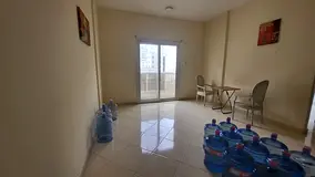 🏠 1 Bedroom Hall Apartment well-designed with balcony full family building for Rent in Al Nabba