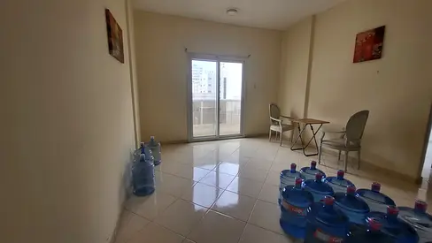 🏠 1 Bedroom Hall Apartment well-designed with balcony full family building for Rent in Al Nabba