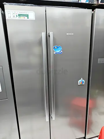 Bosch Side by Side Refrigerator - Stainless Steel