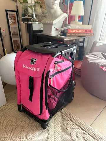 Riedell Zuca Roller Skate Backpack,Pink,One Size