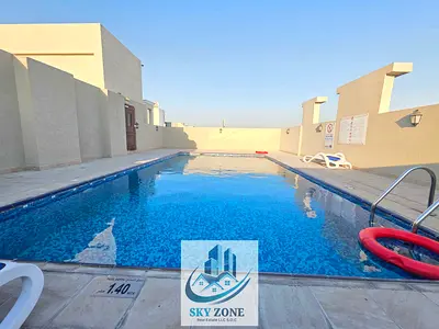 LIKE A NEW ULTRA LUXURIOUS AND NEAR SHARJAH AMERICAN INTERNATIONAL SCHOOL SPACIOUS 1 BEDROOM WITH CLOSED KITCHEN HAVING GYMNASIOUM AND PARKING. .