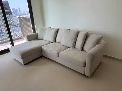 Ikea gronlid L shape sofa bed with mattress