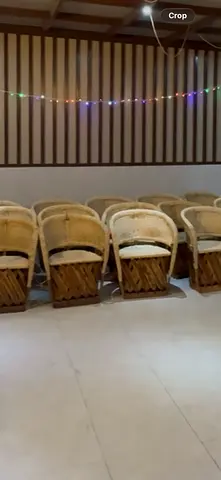 Wooden Chairs (unused) still with price on it- outdoor seating