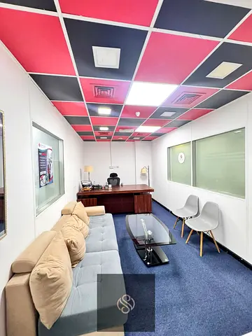 READY-TO-USE 500 SQFT OFFICE SPACE WITH PREMIUM FACILITIES JUST STEPS FROM METRO