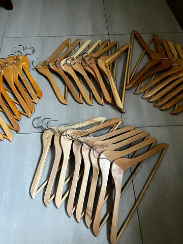 Wooden hangers