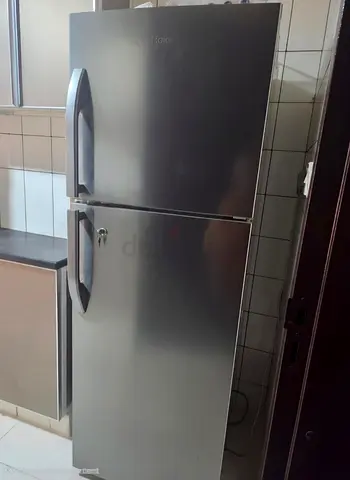 Haier Double Door Refrigerator - Good Working Condition