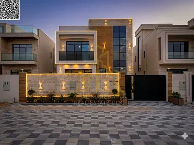 Luxury villa for sale in Al Helio 2 | Near Al Zahia Roundabout | Private pool | 3,014 sq ft | 4 master bedrooms | Majlis and living room with washroom