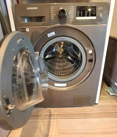 Samsung Stylish 8kg Washer with 5kg Dryer Combo – Gray Edition