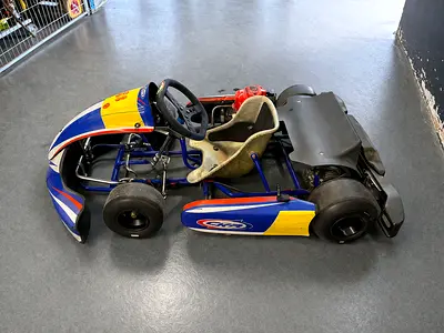 CKR Halibut 2022 Racing Kart + Honda GX35 4 Stroke Engine – Kids Kart Bambino