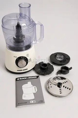 Brand new Black  Decker Food Processor with Discs and Manual - Excellent