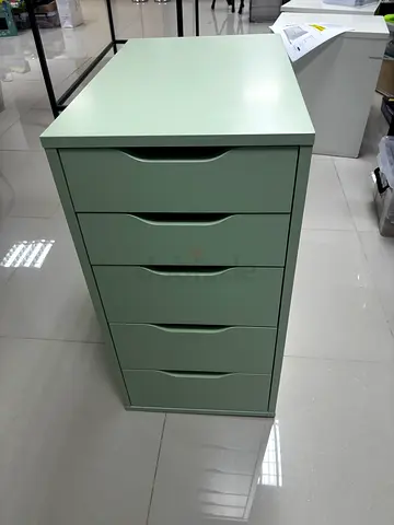 IKEA Alex Drawer (5 Drawers) Light Green