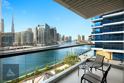 Burj & Canal View 2BR | Furnished Apartment