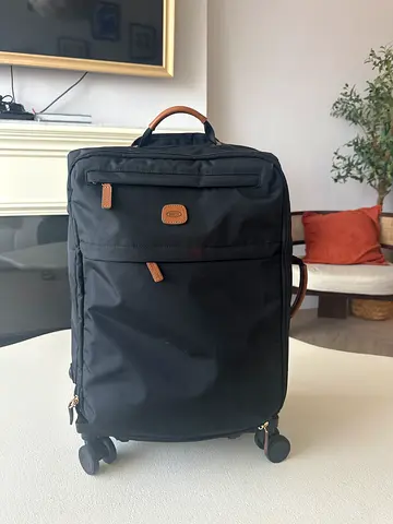 BRICs Designer Black Roller Cabin Luggage | USED ONCE