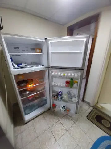 Double Door Refrigerator and Freezer