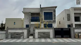 A unique opportunity to own a villa in Al Alia area, with a land area of ​​4300 sq ft, at a spec
