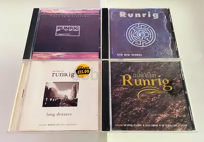 4 Runrig Music CD’s