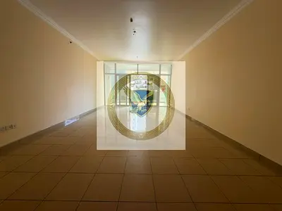 شقة غرفتين نوم وصالة مع بلكونة كبيرة تكييف مجانا وباركن مجانا غرف ماستر خدمات جيم ومسبح مجانا في المجاز 3