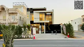 Luxury villa for sale in Rawda 3 on a corner lot | 5000 sq ft | 5 master bedrooms | Majlis and 2 liv