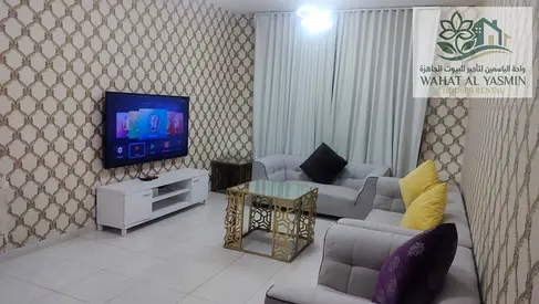 شقه غرفه وصاله مفروشه للايجار الشهري في الشارقه التعاون