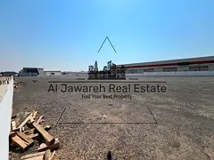 Enclosed yard for rent, 161,000 sq. ft., at a rate of only 10 AED per sq. ft.