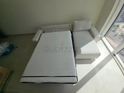 Ikea vimle L shape sofa bed with mattress