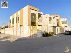 For sale - Luxury villa in Al Rawda, Ajman | 5 master bedrooms | Majlis | Hall | Modern kitchen | Sp