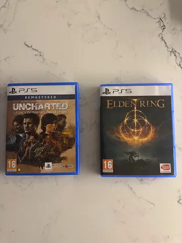 Ps5 games for sale Elden ring and uncharted