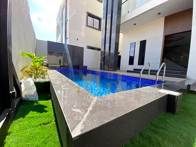 🏡✨ Luxury Villa with Private Swimming Pool for Sale in Al Bahia – Ajman ✨🏡