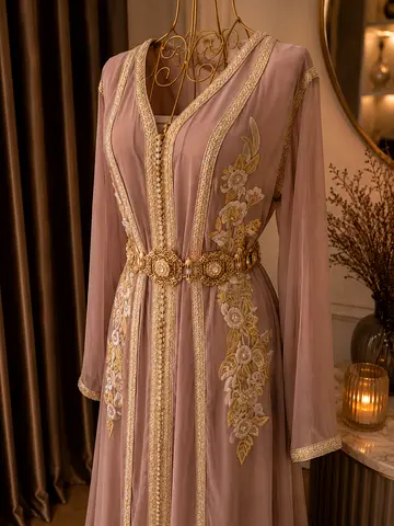 Caftan 2 pices with bilt size large