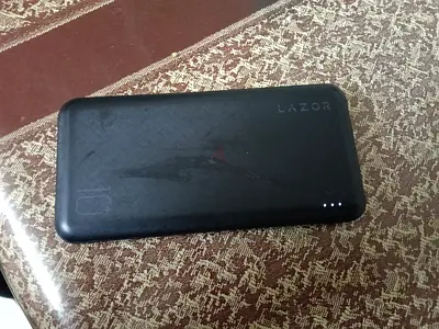 Lazor Portable Power Bank 10000 mah - (Used)