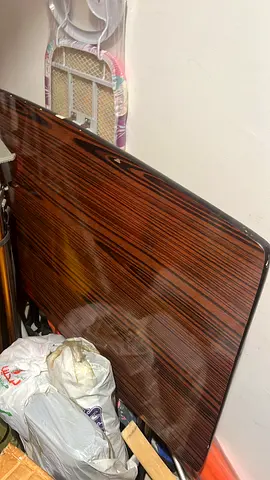 Two Nos. wooden folding table
