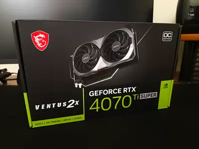 MSI Ventus 16GB 2X GeForce RTX 4070 Ti Super - Brand Boxed