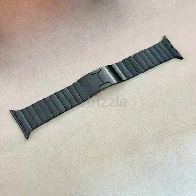 Apple Watch bank link bracelet stainless steel
