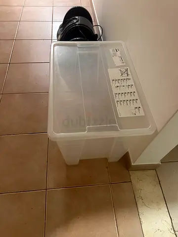 Box with lid Ikea Samla - 65 Liters