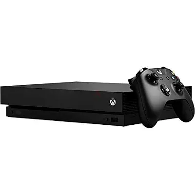 Xbox One X - 1TB Console with Wireless Controller (Good Condition) with 2 controllers and Fc20 CD