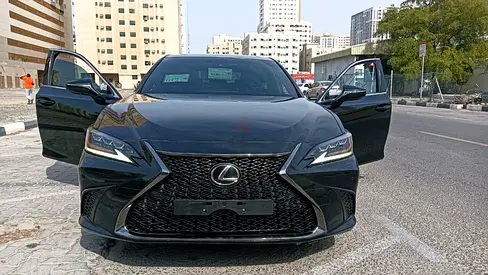 Lexus ES 250 F Sport 2021 | Japanese Specs | Low Mileage | Red Interior