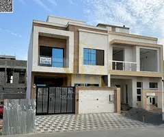 Luxury villa for sale in Al-Haliyo | Land area 1800 sq ft, built-up area 3200 sq ft | Two floors + r